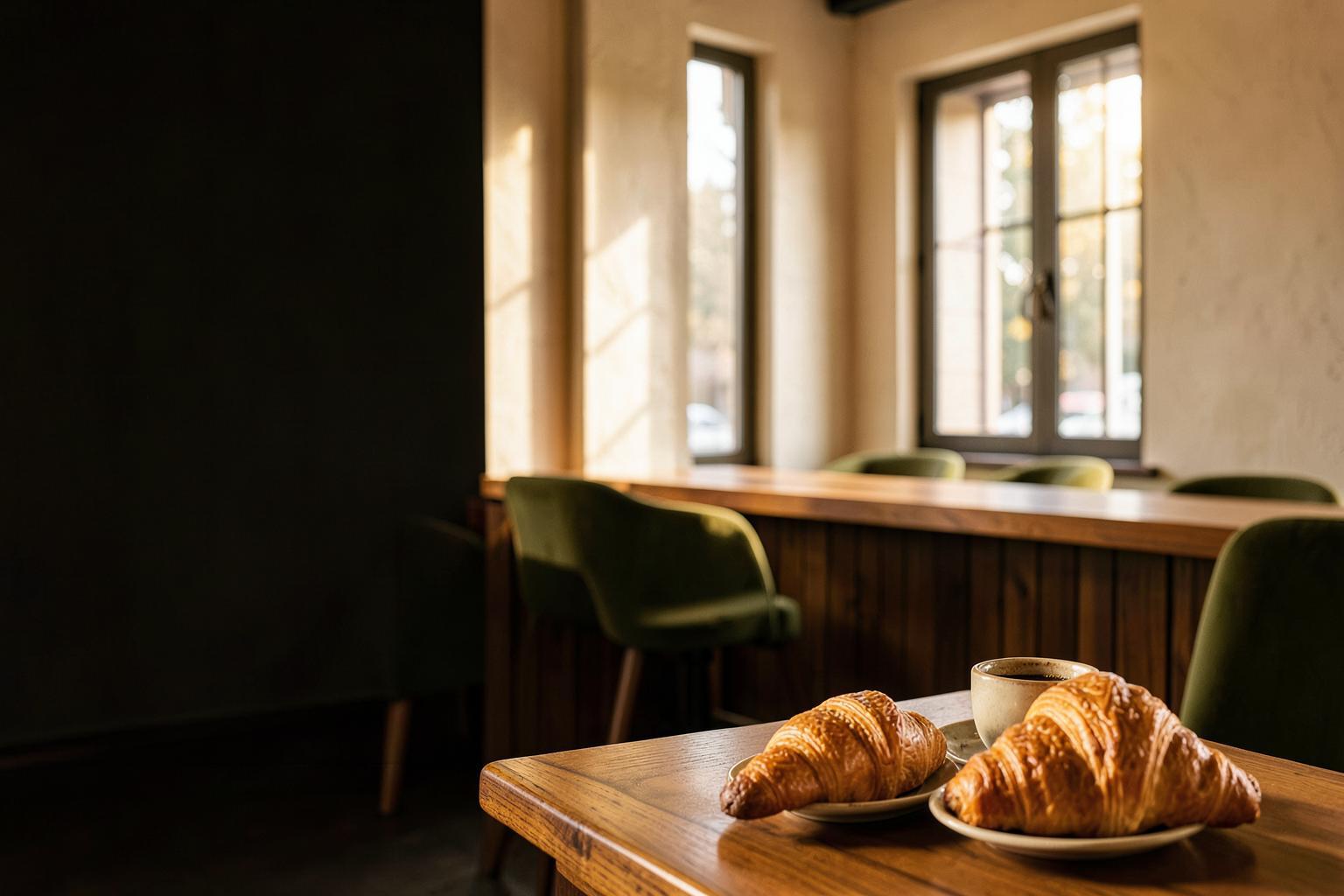 Ember & Oak café interior visual